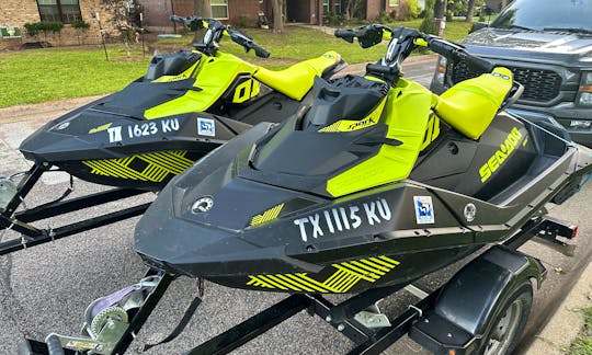 2023 SeaDoo Trixx Jet Skis x 2 | Joe Pool Lake