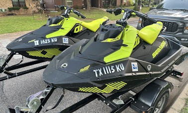 2023 SeaDoo Trixx Jet Skis x 2 | Grapevine Lake