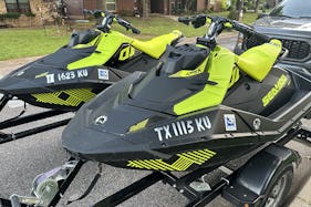 2023 SeaDoo Trixx Jet Skis x 2 | Lake Arlington