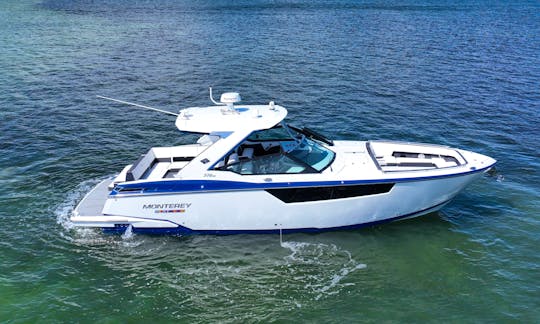 Monterey 378 SE Motor Yacht Rental in Miami Beach, Florida
