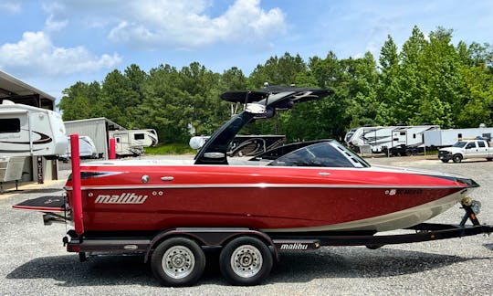  Ready for Lake Keowee, Hartwell, or Jocassee on our Malibu Wakesetter!!!! 