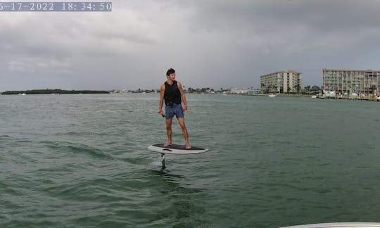 Cours d'eFoil à Madeira Beach