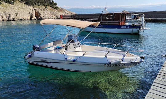 Barco Aquamar Samoa 550 em Vrbnik, Krk!!