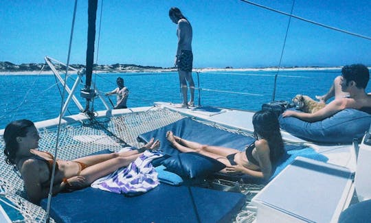 catamaran for rent in south ibiza and / or Formentera