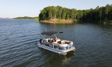 Bateau ponton à louer sur le lac Broken Bow