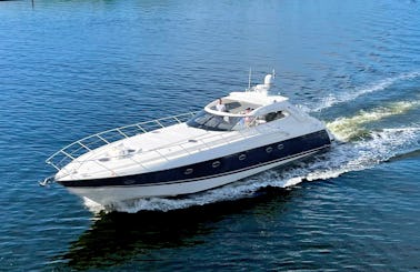  10% Off 🇺🇸 Luxury Yacht Charter with Crew, 65' Sunseeker, Jupiter, FL