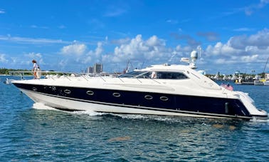🔥10% off week days in July!!🔥 65' Sunseeker Luxury Yacht Palm Beach, FL