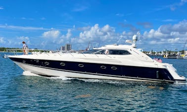 🔥 10% de descuento en enero 🔥 Yate de lujo Sunseeker de 65 pies Palm Beach/ Jupiter