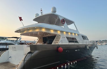 Power Mega Yacht Rental in İstanbul, Turkey