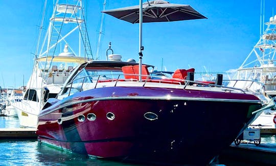 58' Sunseeker Yacht Red in Cabo San Lucas