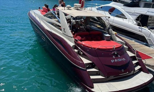 58' Sunseeker Yacht Red in Cabo San Lucas