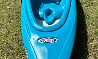 8' Blue Pelican Kayak Rental in Marietta, Georgia