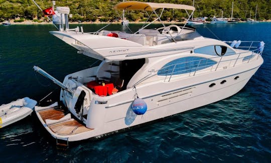 Keep Dreaming By Azimut 46 Motor Yacht in Bodrum, Turkey