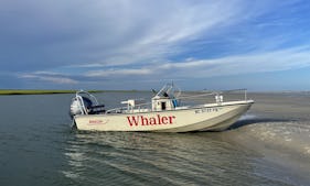 17' Boston Whaler Bay Boat in Wrightsville Beach (Licensed Captain Included)