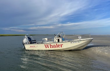 17' Boston Whaler Bay Boat in Wrightsville Beach (Licensed Captain Included) Fun!