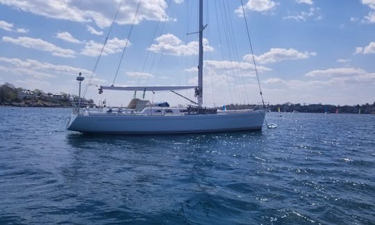 Luxury Charter on Peningo - 50' World Class Sailing Racer/Cruiser in Boston