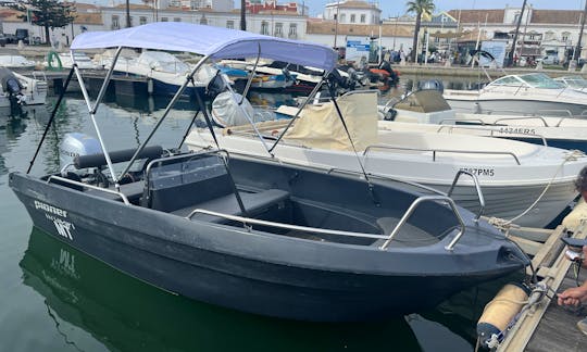 Rent this Pioner Viking Open Motor Boat in Faro, Portugal