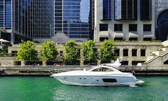 Beautiful 2012 Sunseeker Portofino 52 ft Luxury Yacht Available For Rent In Chicago, Illinois - **Read Description**