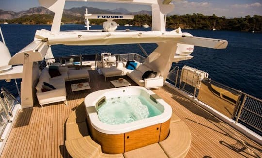 Bem-vindo ao Ultraluxury Superyacht Benetti 108ft Supreme