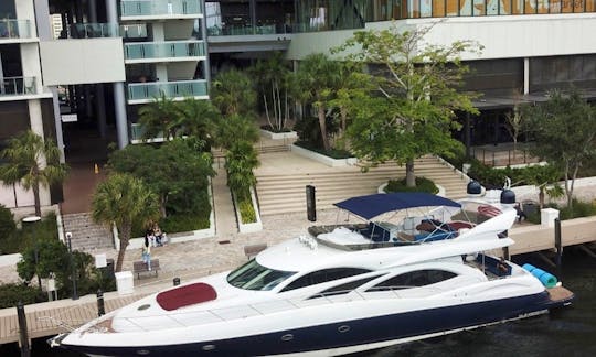 74ft Sunseeker Available for Rent in Miami