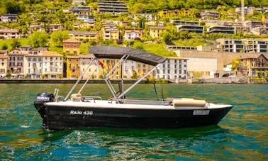 Rajo 430 Powerboat Available On Lake Lugano