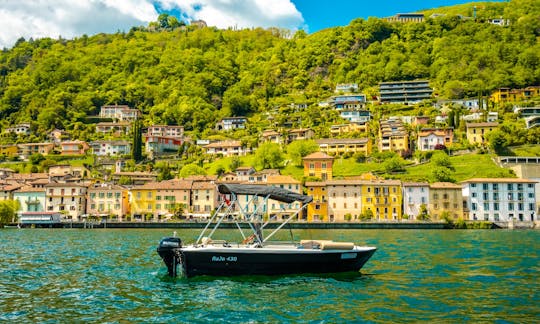 Rajo 430 Powerboat Available On Lake Lugano