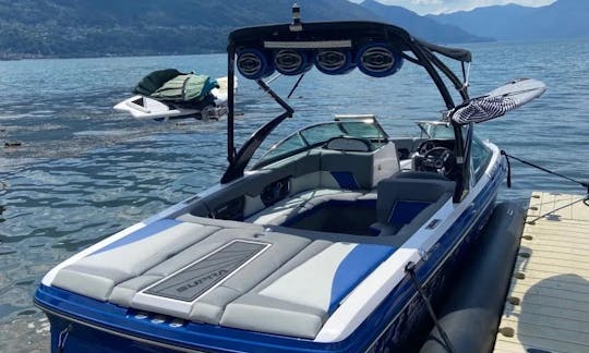 Watersport on Lake Lugano - Supra Launch 22SSV