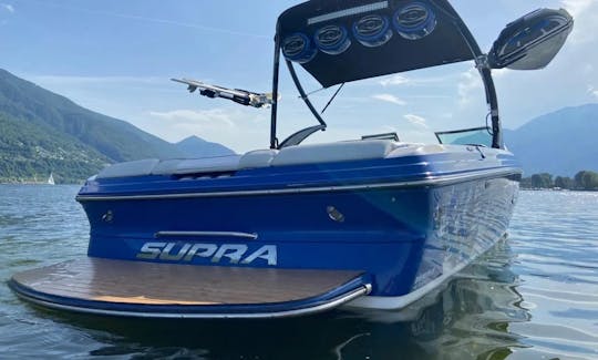 Watersport on Lake Lugano - Supra Launch 22SSV