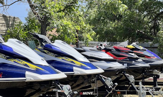 Alquiler de motos acuáticas Yamaha y Seadoos en Sacramento