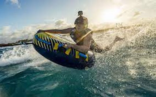 Donut Tube Ride in Mount Lavinia, Sri Lanka