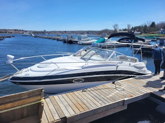Private 28' Boat Rental in Toronto | 10 Person Boat | Comes with Alcohol