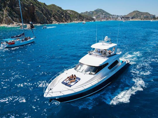 New Listing - 70fMega Luxury Boat at Cabo w/ Drinks, Food & Free Transportation 