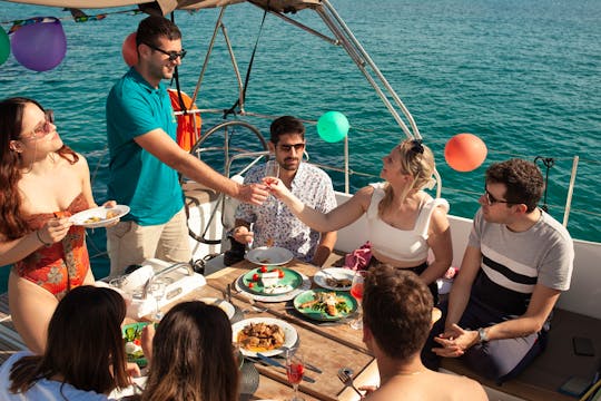 Athens Private Full Day Sailing Cruise with Greek Gastronomy