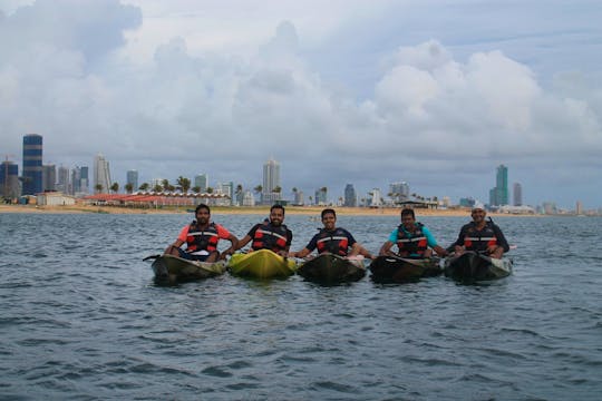 Kayaking in Port City, Sri Lanka