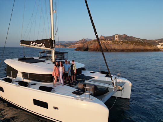 Lagoon 42 Artemis Cruising Catamaran Charter in Naxos, Greece