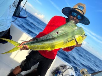 Reef fishing in Belize! Offering trips for groups of 6 or less