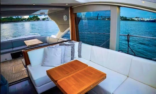 New 60ft Sunseeker Predator 2019 Motor Yacht!!! 1 hour free Monday-Thursday!!!