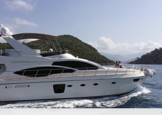 Explore mystery waters of Göcek and feel comfort through our 22 meter lady