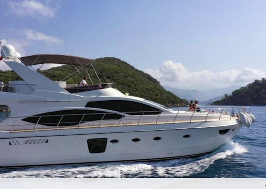 Explore mystery waters of Göcek and feel comfort through our 22 meter lady