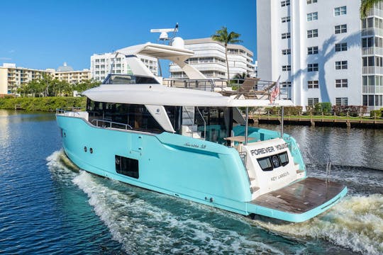  2018 58ft Absolute Luxury Motor Yacht in Delray Beach, FL