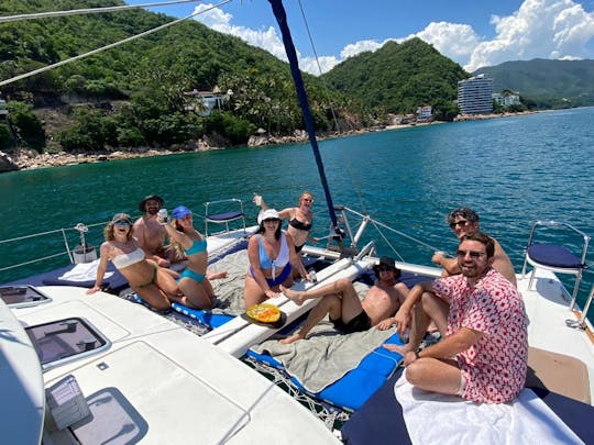 Découvrez les merveilles de Puerto Vallarta à bord d'un catamaran à voile de 38 minutes