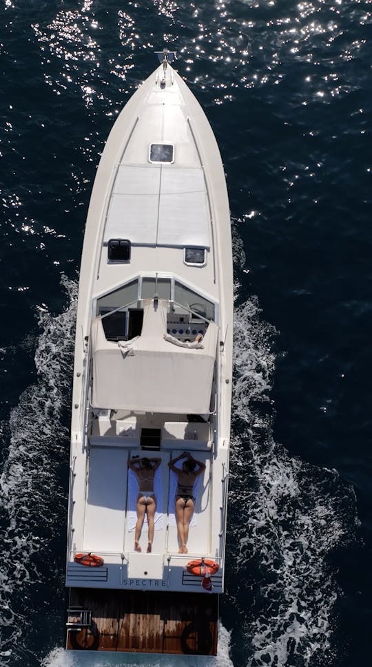 Shark 45 Motor Yacht in Malta with Captain Henry