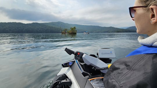 ハートウェル湖やその他の湖でのシードゥーフィッシュプロスポーツ170ジェットスキー