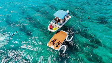  Private Snorkeling Charter with Seabobs. Comp.Refreshments Beach-club access 