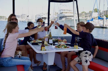 Cruise through the Historic Marina del Rey Harbor in new Electric-boat!!