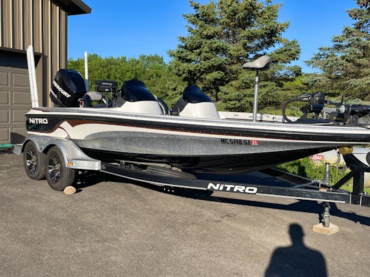Fully Rigged Tournament Bass Boat