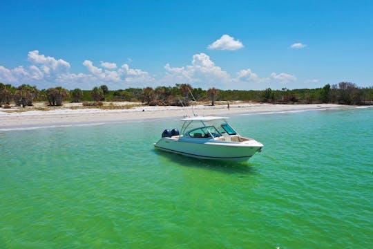 Hit the beaches and sandbars on the nicest boat in the area!  