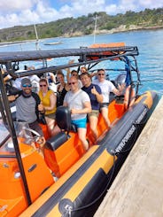 Adrenaline experience! Charter 30ft Powerboat RIB in Curaçao (max. 8 pax)