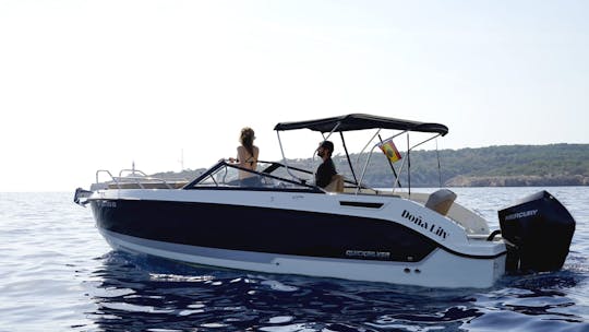 QUICKSILVER 675 Rental in Port Calanova, Spain