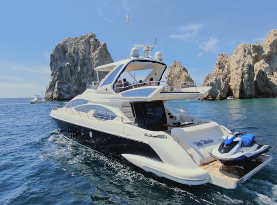 Azimut 68ft Motor Yacht with Papillon Yachts Los Cabos